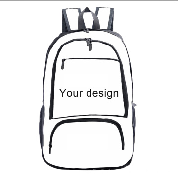 Impressão de logotipo personalizada unisexcapacity mochilas mochila viagens